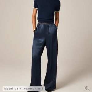Jcrew Cosmo pant in luster charmeuse
